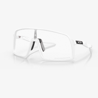 Oakley Sutro Matte White Clear Photocromatic Tri Ciciclos Canarias Tienda de bicicletas Santa cruz de Tenerife